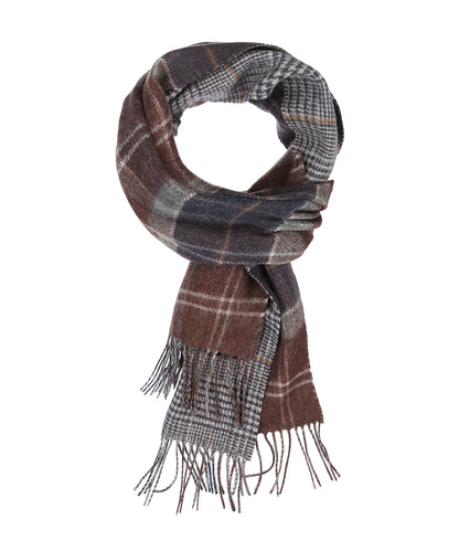 Barbour Dramside Reversible Scarf | Night Blue