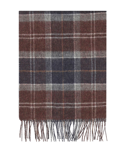 Barbour Sjaal Dramside Reversible | Nacht Blauw