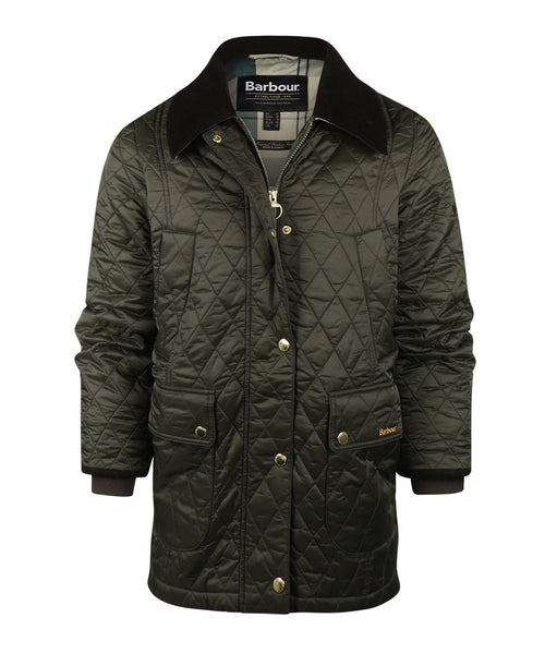 Barbour Modern Beadnell Quilted Dames Jacket | Groen