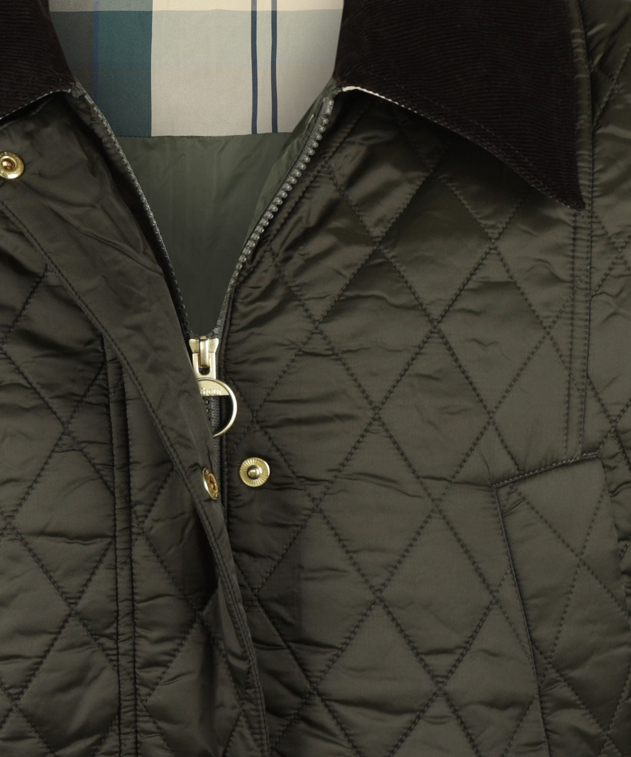 Modern Beadnell Quilted Jacket | Sage/Ancient