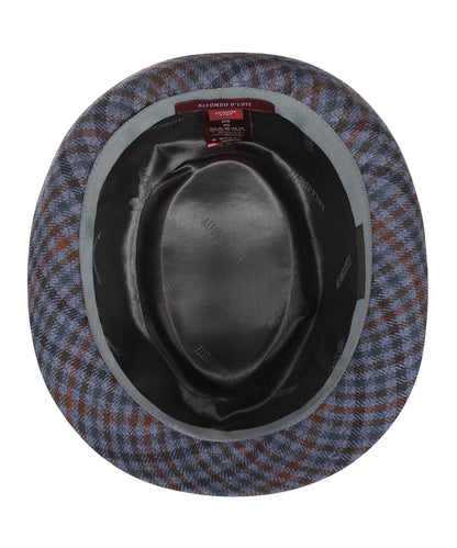 Trilby-Hut kariert | Blau