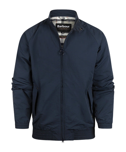 Barbour Summer Royston Showerproof Jacket | Navy Blue