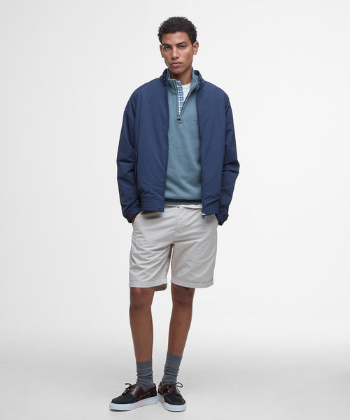 Barbour Summer Royston Showerproof Jacket | Navy Blue
