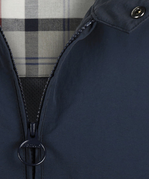 Barbour Summer Royston Showerproof Jacket | Navy Blue