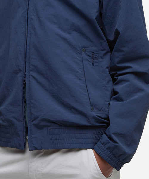 Barbour Summer Royston Showerproof Jacket | Navy Blue