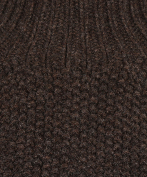 Harley of Scotland Dames Turtle Pullover | Bruin