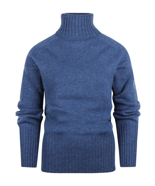 Harley of Scotland Women's Kol Sweater | Denim Blue