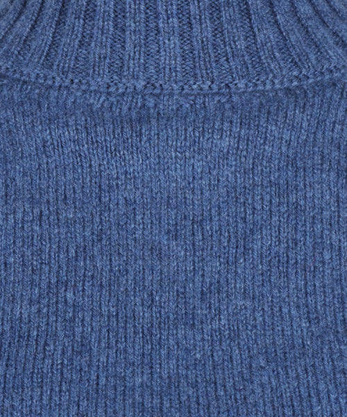 Harley of Scotland Women's Kol Sweater | Denim Blue