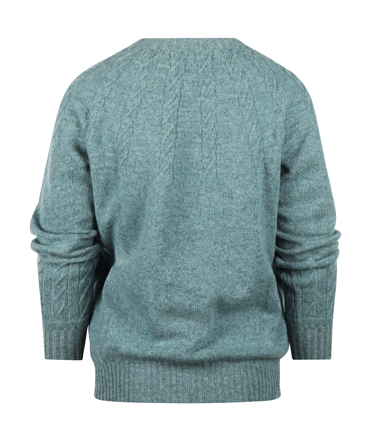 Harley of Scotland Women's Crew Neck Sweater | Green