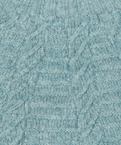 Harley of Scotland Women's Crew Neck Sweater | Green