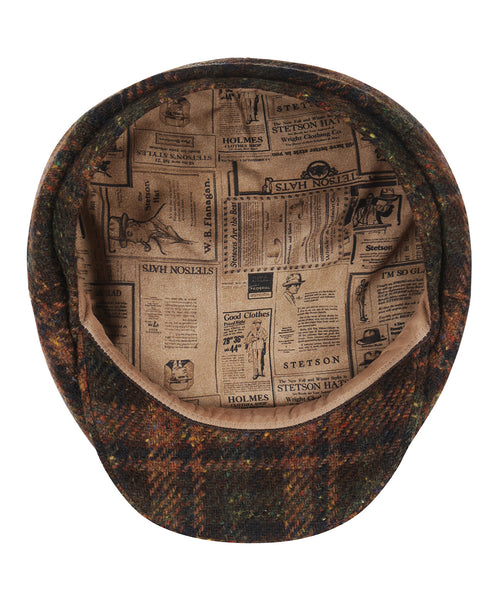 Stetson Hatteras Woolen Check | Brown