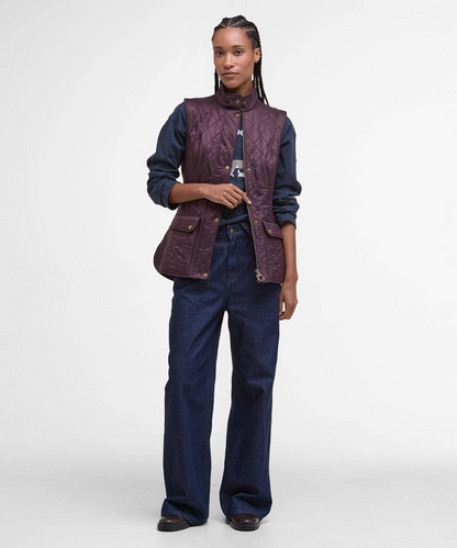 Barbour Damen Wray Steppweste | Rosa