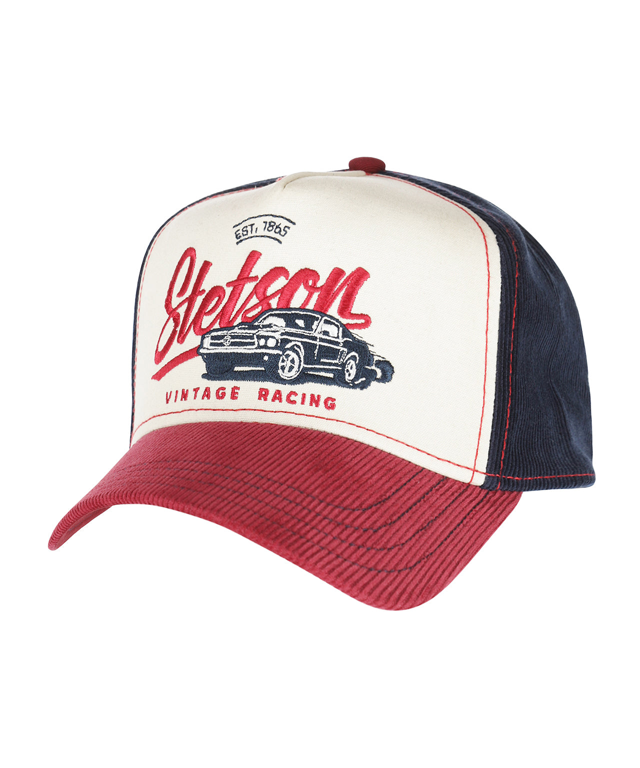 Stetson Trucker Cap Vintage Racing | Rot
