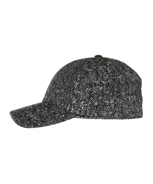 Stetson Baseball Cap Donegal Tweed | Grey