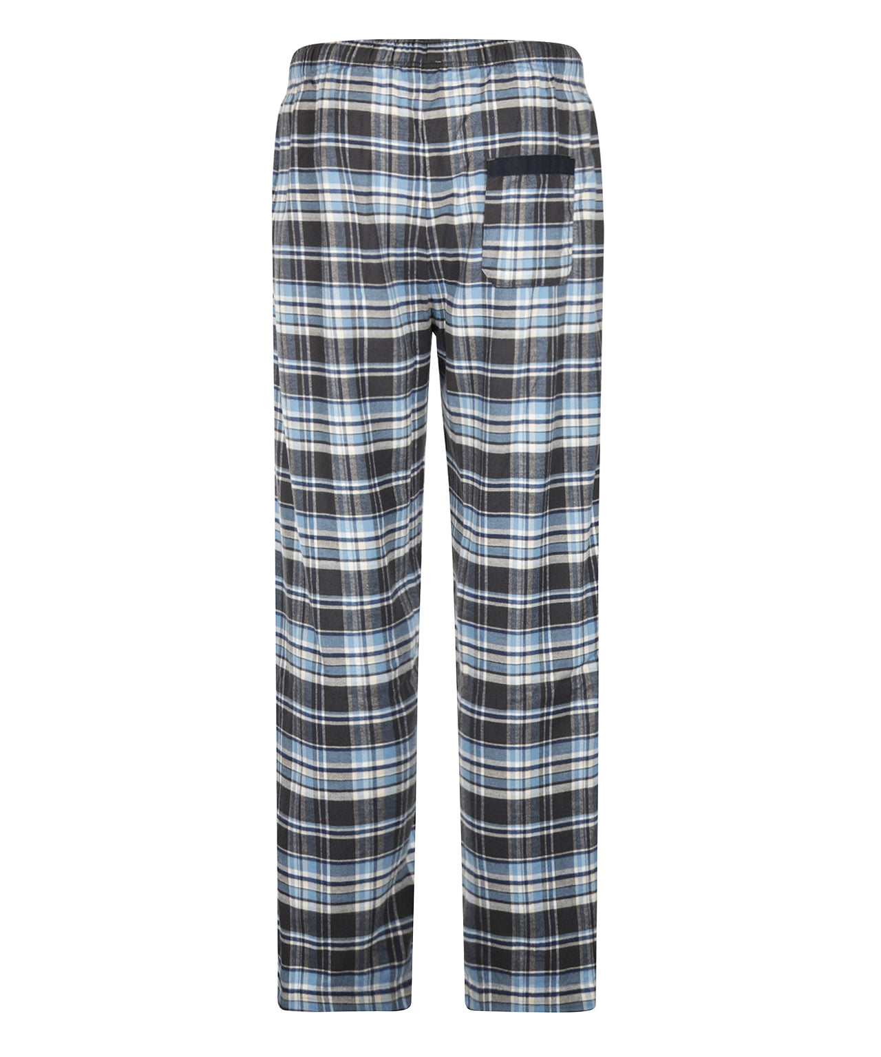 Pyjama  broek flannel | Blauw Tartan