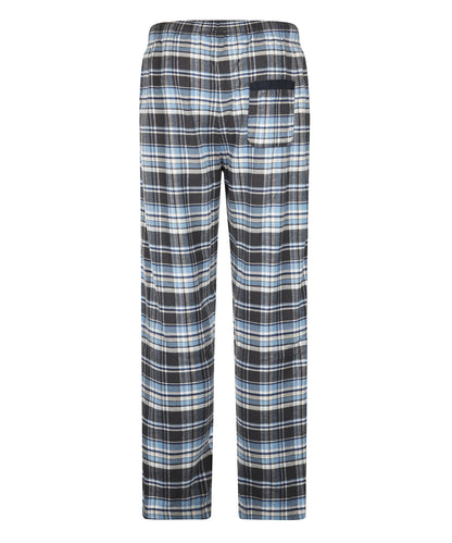Pyjama  broek flannel | Blauw Tartan