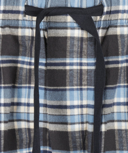 Pyjama  broek flannel | Blauw Tartan
