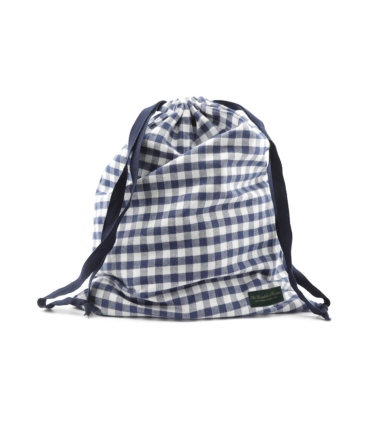 Katoen Flannellen Pyjamabroek | Donker Blauw Ruit