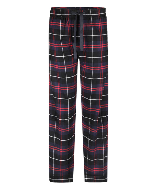 Flanell-Pyjamahose | Blau