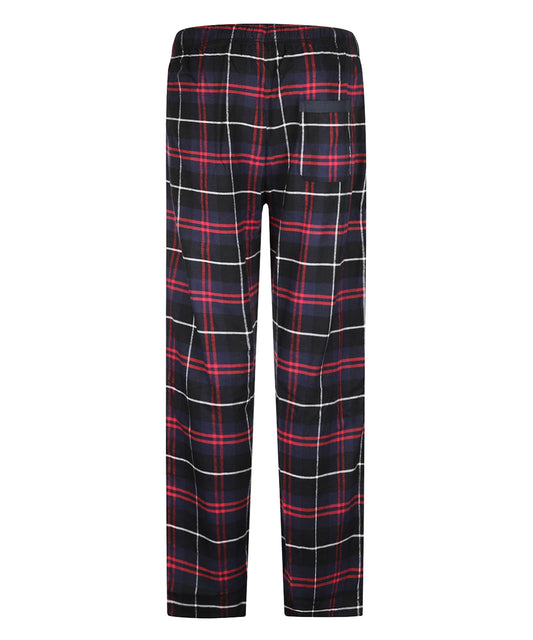 Flanell-Pyjamahose | Blau