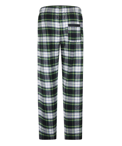 Pyjama  broek flannel | Groen Tartan