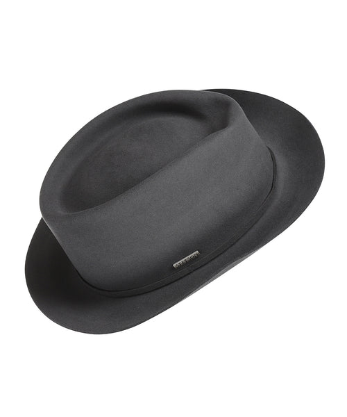 Stetson Pork Pie Soft Felt | Grijs
