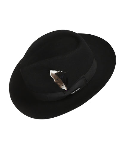 Fedora Wollfilz | Schwarz