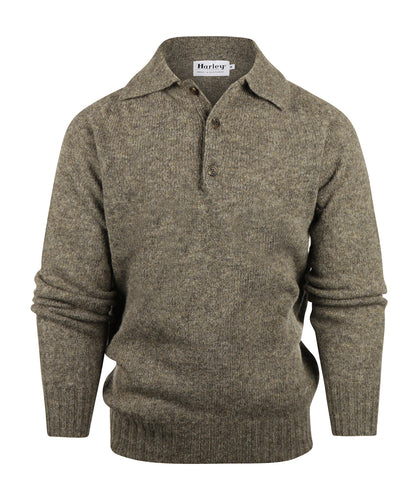Harley of Scotland Polo-Pullover | Braun