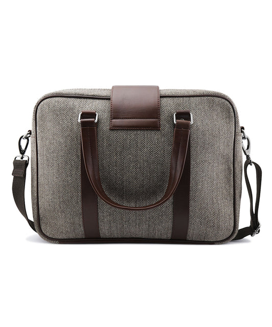 Laptoptasche von Shelby Brothers | Braun
