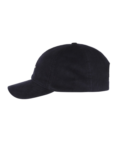 Barbour Bayfield Cord Cap | Navy Blue
