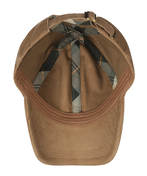 Barbour Bayfield Cord Cap | Brown