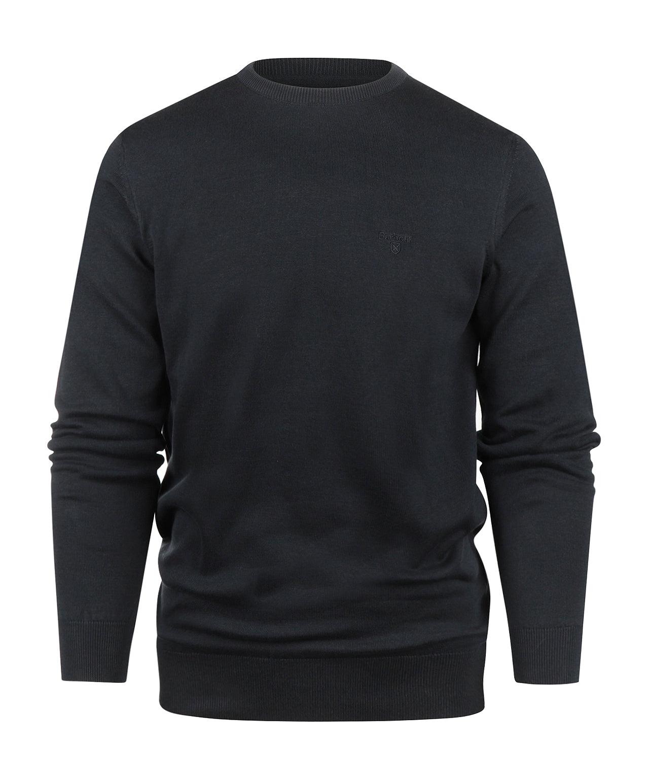 Barbour Rundhalsausschnitt aus Pima-Baumwolle | Marineblau