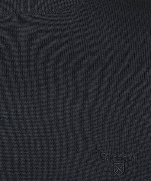 Barbour Pima Cotton Crew Neck | Navy Blue