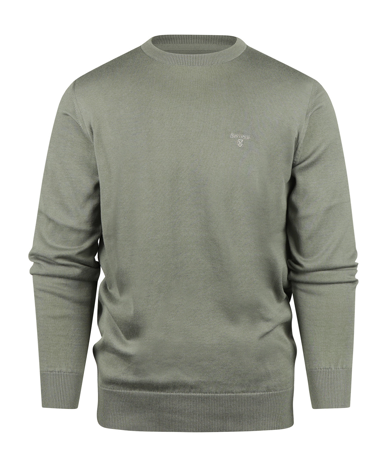Barbour Pima Cotton Crew Neck | Green