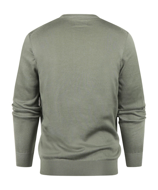 Barbour Pima Cotton Crew Neck | Green