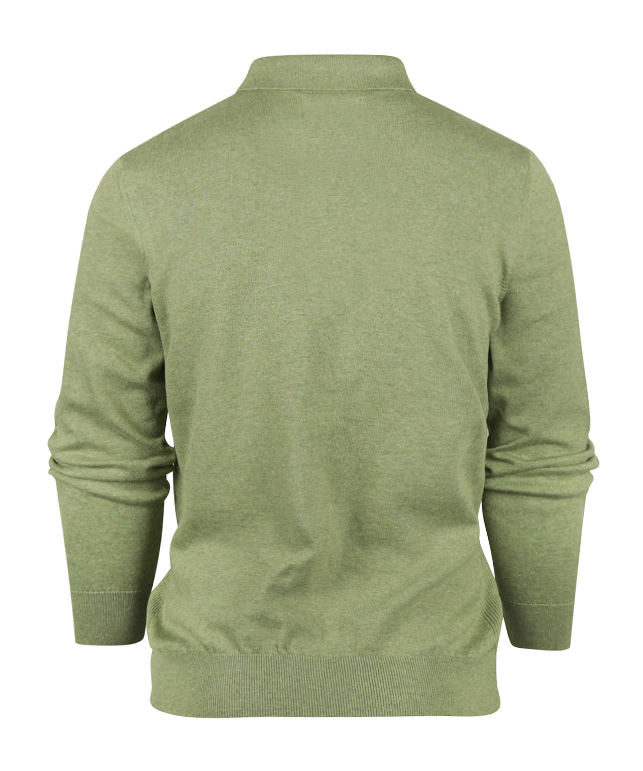 Pima Cotton Knitted Polo | Laurel Green