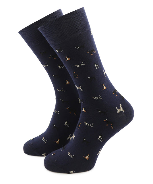 Mavin Socks | Mid Blue Dog