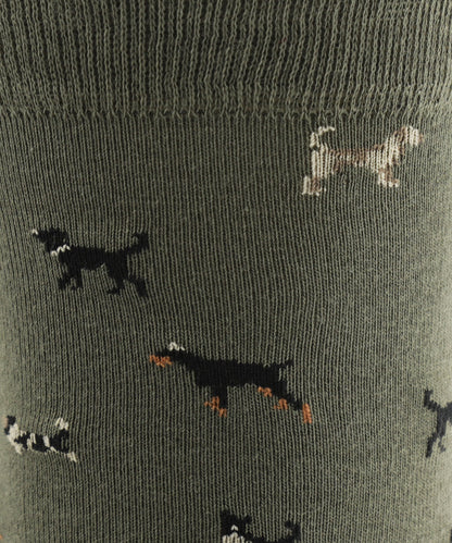 Mavin Socks | Mid Olive Dog