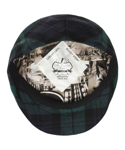 Klassieke Cap 90 Years | Groen Navy Tartan