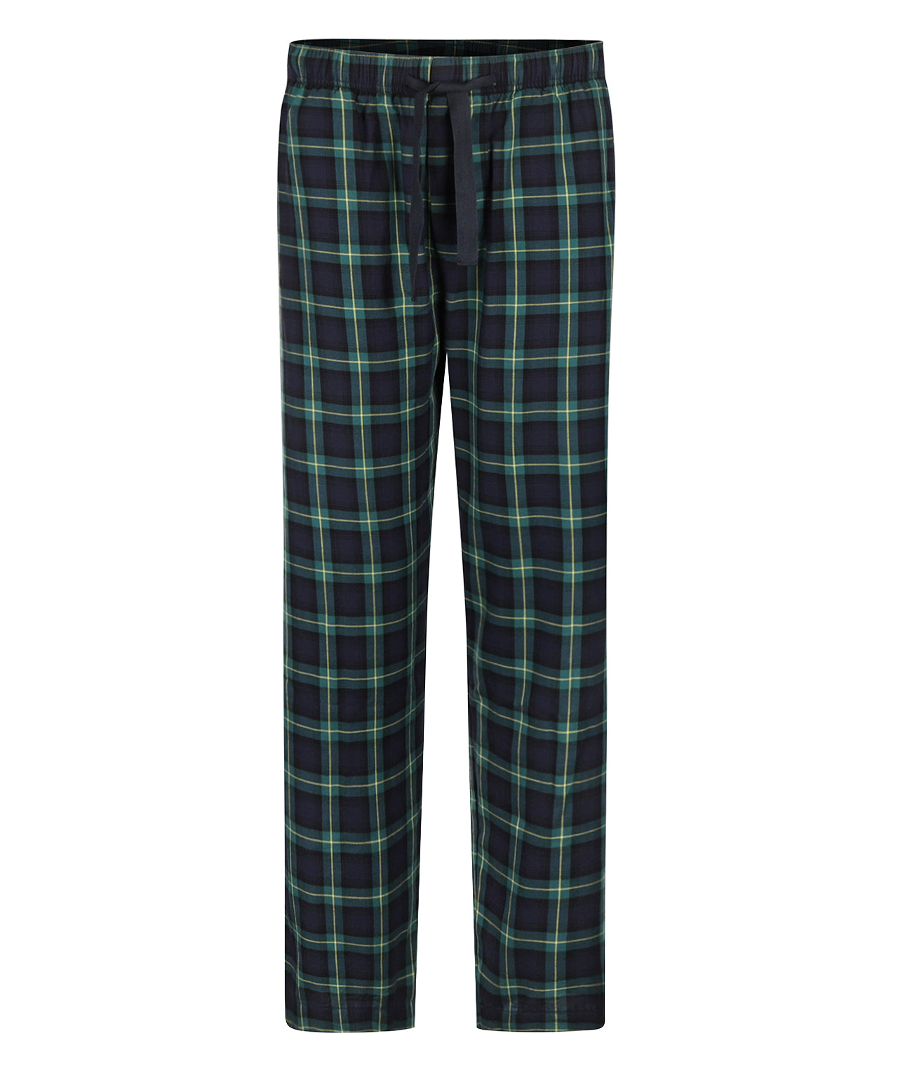Pyjama  broek flannel 90 Years | Groen Navy Tartan