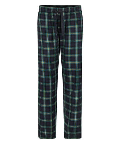Pyjama  broek flannel 90 Years | Groen Navy Tartan