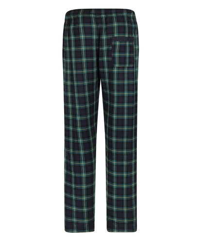 Pyjama  broek flannel 90 Years | Groen Navy Tartan