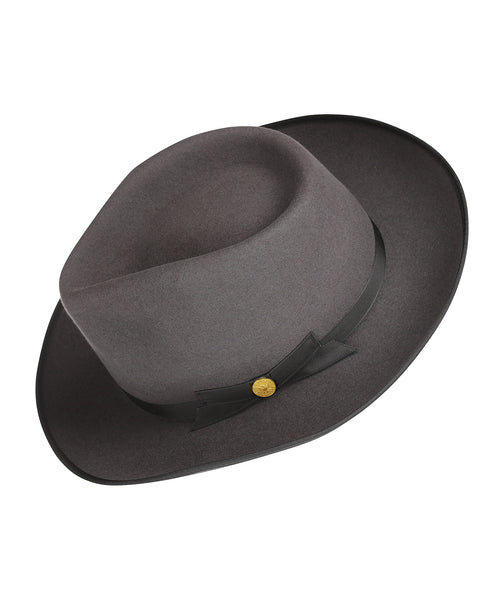 Stetson Fedora Furfelt 160Y | Antraciet Grijs