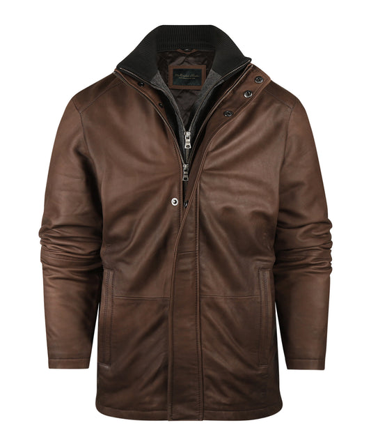 Lederjacke | Braun