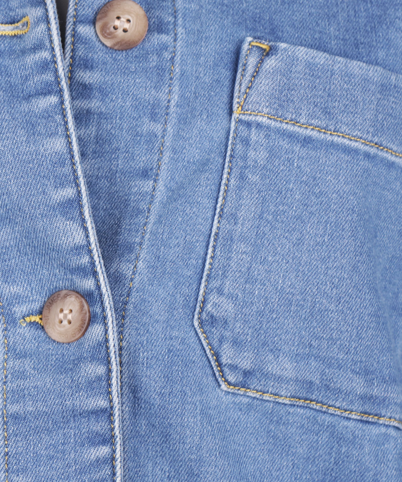 Saint James Women's Shirt Alize | Denim Blue