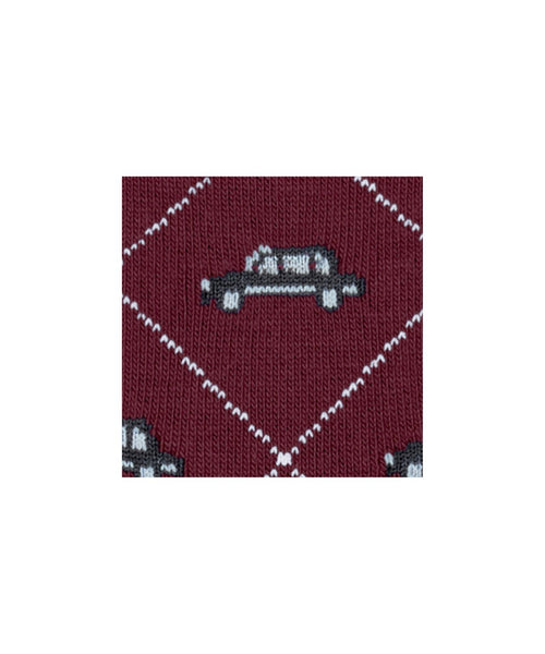 Burlington Socks Black Cab | Red