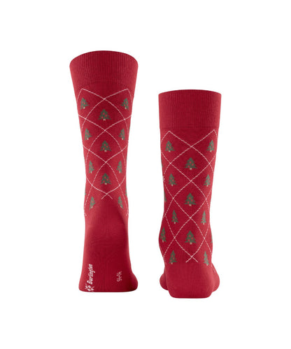 Burlington Socken-Weihnachtsbaum | Rot