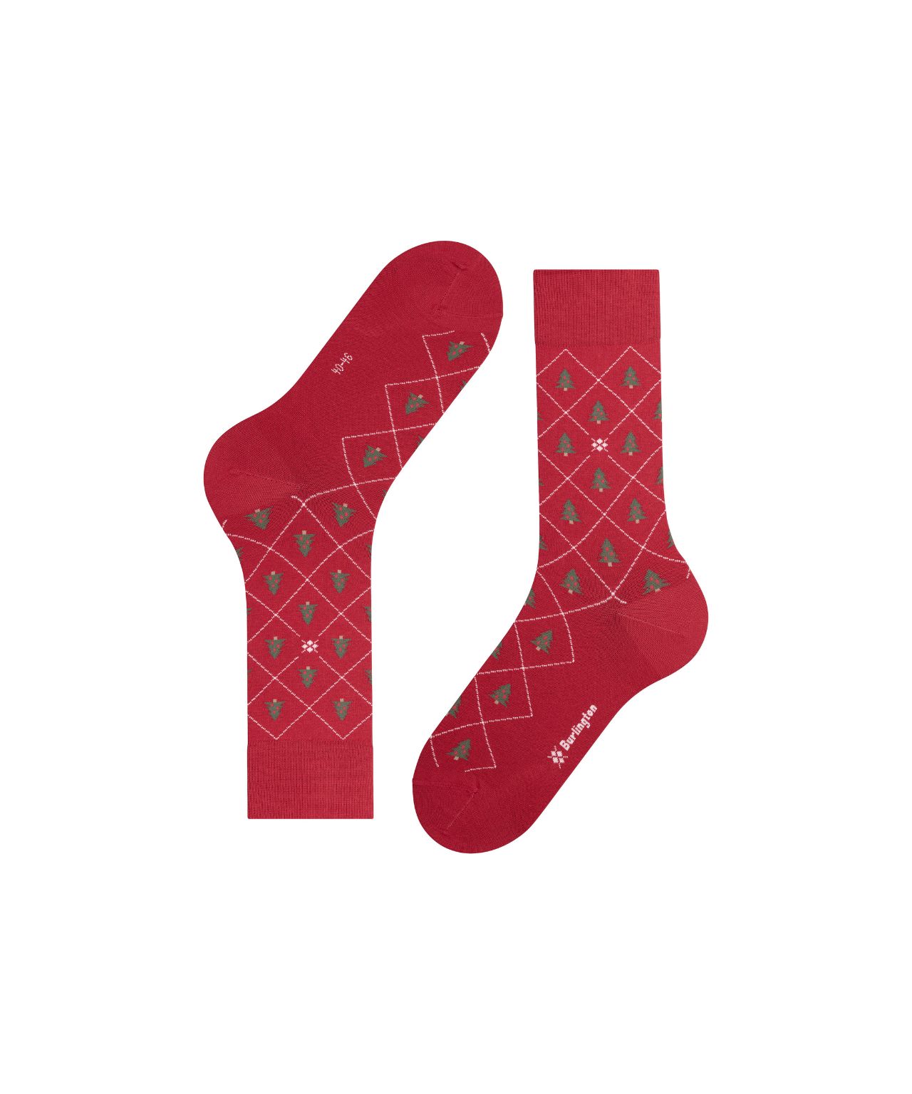 Burlington Socken-Weihnachtsbaum | Rot