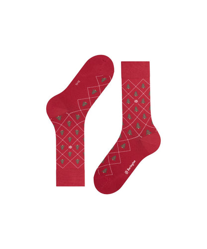 Burlington Socken-Weihnachtsbaum | Rot