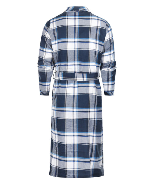 Dressing Gown Cotton | Blue
